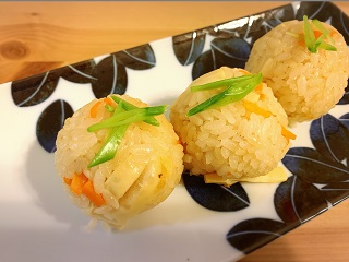 筍のおにぎり