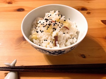 さつま芋ごはん