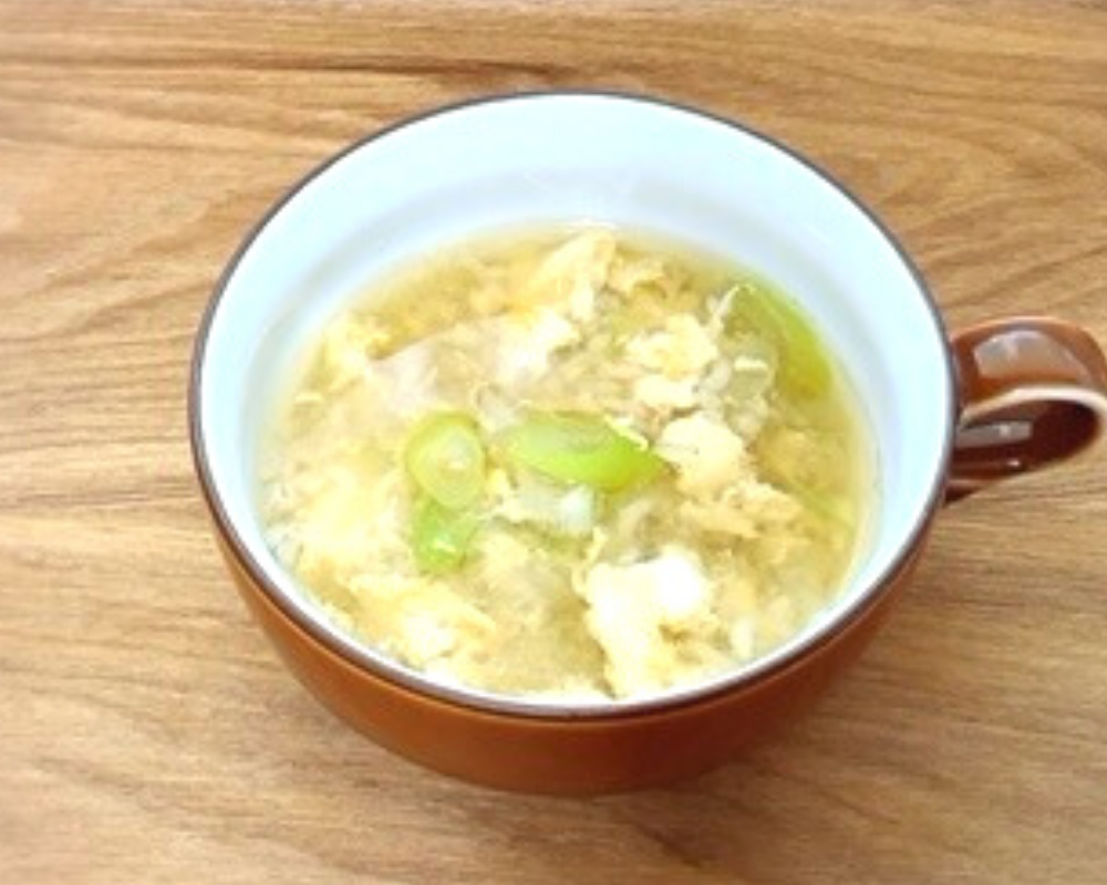 もち麦入りスープ
