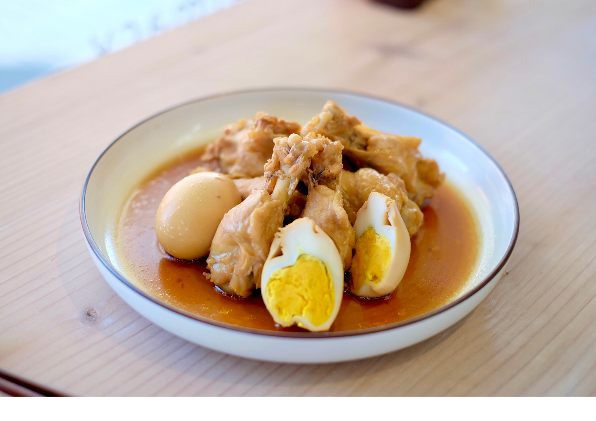 手羽元と卵の美味酢煮