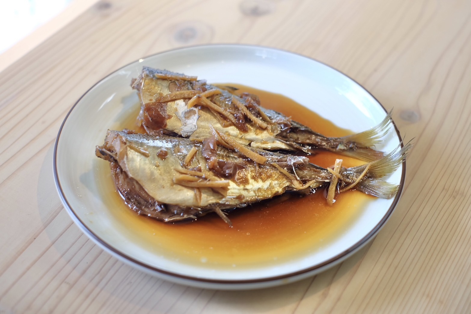 あじの梅煮