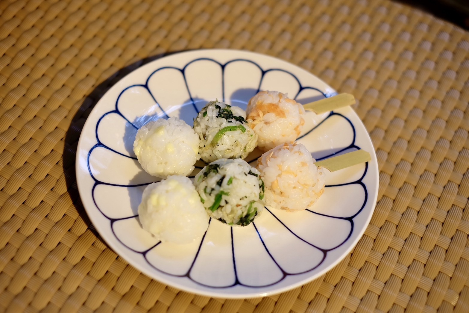 三色団子風おにぎり