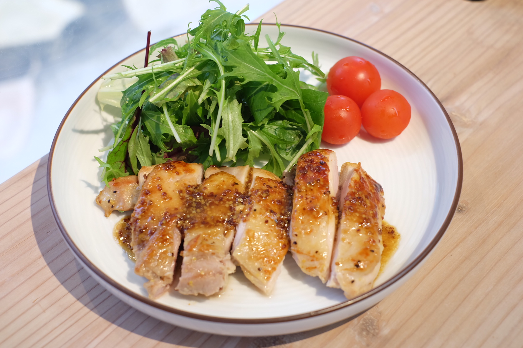 鶏のハニーマスタード焼き