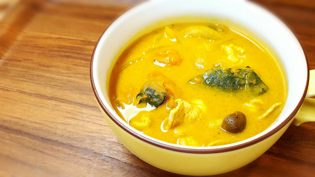 かぼちゃのココナッツカレー