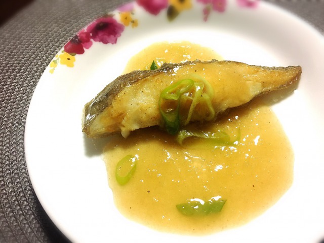 カレイのみぞれあんかけ