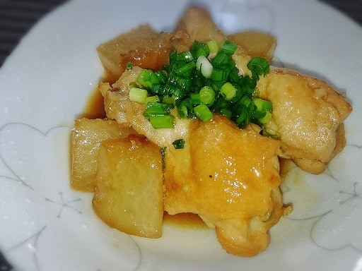 大根と手羽元のオイスタソース煮				
