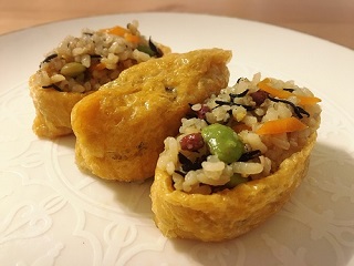 雑穀米いなり寿司